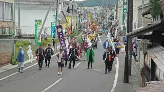 令和７年　一戸まつり　神輿渡御·山車巡業　高見邸より