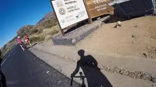 Cycling Mount Teide from Los Cristianos - Ascent and Descent