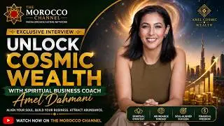 Unlock your Cosmic Wealth,  Energetic Mastery  with  Spiritual Business Coach  Amel Dahmani