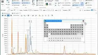 Spectragryph - Peaklabels: assignment of atomic emission labels for LIBS & XRF spectra