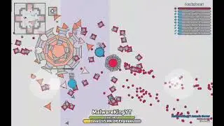 When you play siege in arras.io server but the dev (me) completly destroys the bosses