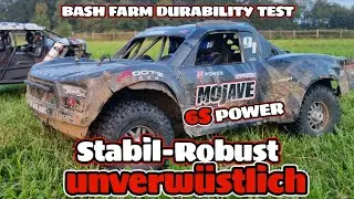Radio Controled 4x4 offroad Arrma Mojave exb 6s 2024 Durability Test German Extreme Bash Farm