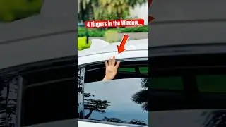 Four Fingers at the Window&hellip; I Knew #ONEMAN #SilentSOS #HelpSignal #NotrufSignal #SegnaleAiuto