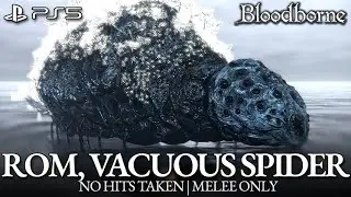 Rom, the Vacuous Spider Boss Fight (No Damage) [Bloodborne]