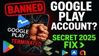 Ваш аккаунт Play Console заблокирован?… Вот СЕКРЕТНОЕ решение, которым никто не делится (2025)