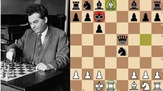 Richard Reti beats Tartakower in 11 moves. Reti checkmate