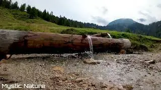 Amazing Landscape | Celestial Birds Chirping | Relaxing Mountain View | Water Sound | Mystic Nature
