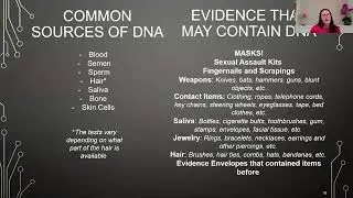 DNA 101 & Evaluating Post-Conviction DNA Cases