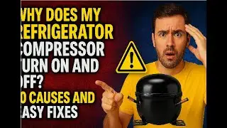 Why Does My Refrigerator Compressor Turn On and Off? 10 Causes and Easy Fixes