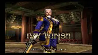 Soul Calibur II(Gamecube)-Ivy vs Seung Mina 