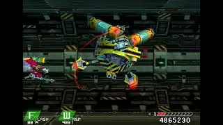 Einhander (PS1) US Version Deathless Run - Hard Mode - Unknown Fighter II with Wasp/Flash