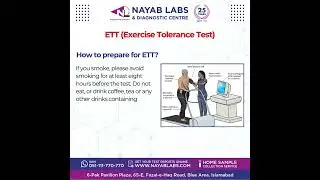 What is an ETT-Exercise Tolerance Test & How it is done? | Best Animated Video | Nayab Labs