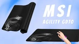 MSI Agility GD70 - Duża podkładka pod myszkę o niezwykle gładkiej powierzchni