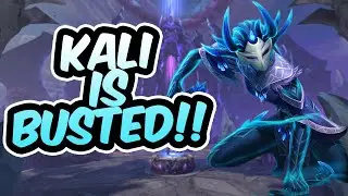 KALI IS SECRETLY BUSTED IN SMITE SEASON 7?! | RANKED SMITE CONQUEST