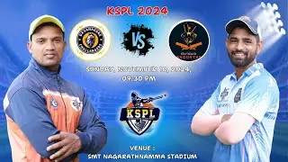 KSPL - 2024 || DAVANAGERE CHALLENGERS V/S BENGALURU SHOURYAS || MATCH - 18 ||