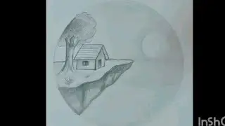 How to sketch a dreamy night landscape.....