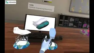 New Hexagon Production Software Process explained with virtual reality
