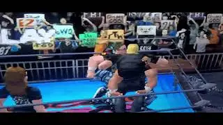 ECW Born to Be Wired 3D through a Table