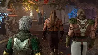 When vampires and a druid visit a brothel | Baldur's Gate 3