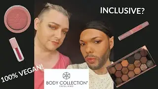 Trying a full face of BODY COLLECTION ENGLAND