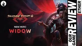 NEW HERO - WIDOW! || Shadow Fight 4: Arena [REVIEW]