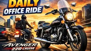 Daily Office Ride on Avenger 220 Cruise | Smooth Morning Commute | Bike Vlog @BikerWB34 