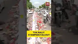 TVK Vijay's Rally Stampede in Tamil Nadu: Fallout | #shorts #tvkvijay #stampede