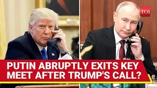 Trump Dials Putin? Russian President Exits Key Meet On Cam For 'Important International Call'