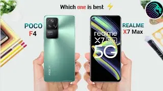 Poco F4 5G Vs Realme X7 Max Specifications || Full Comparison ⚡ Which one is best