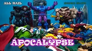 Marvel Legends Apocalypse X-Men Retro Cardback Action Figure Unboxing