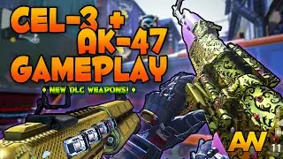 NEW LEGENDARY AK-47 (Grave Digger) & CEL-3 Cauterizer (Infected) Gameplay! [Advanced Warfare DLC]