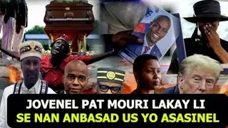 Men verite sou asasina Jovenel Moïse met Max lonje dwet sou anbasad meriken met Max reponn kritik yo