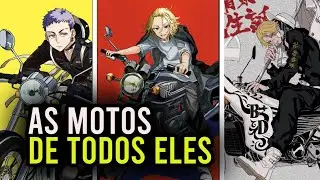 Personagens de Tokyo Revengers e suas Motocicletas| Tokyo Revengers.