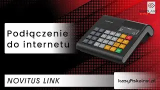 Podłączenie do internetu (WIFI) kasy fiskalnej Novitus Link Online