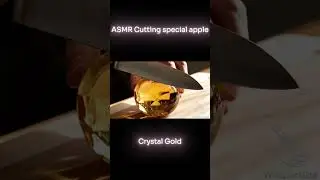 ASMR Cutting Fantasy Apple 🍎✨ | Unreal Color, Real Crunch #Shorts  #cuteverything #sandmentcrushing