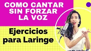 ✅Como cantar sin forzar la voz 🎵Ejercicios para cantar MEJOR. Curso de técnica vocal Natalia Bliss