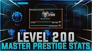 Black Ops 4 - ''LEVEL 200'' STATS & PRESTIGE ICONS! (Suspended On Twitch)