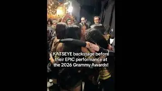 KATSEYE Backstage Before Their EPIC Performance at the 2026 Grammy Awards! 💚✨👑🔥