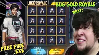 FREE FIRE.EXE - BUG SPIN GOLD ROYALE TERBARU ( ff exe, ff lucu )