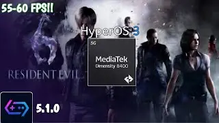 RESIDENT EVIL 6 BEST SETTINGS DIMENSITY 8400 ULTRA GAMEHUB LITE 5.1.0 ANTUTU!!!