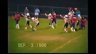 Camas Varsity Football vs Grandview at Doc Harris Stadium   9 3 1988