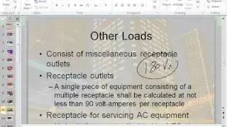 Calculating Electrical Load EWC Ch#3 08 29 14