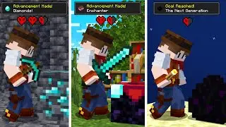 هل اقـدر اختم ماين كرافت .. لكـن مع كل تحدي اسوية تنقص قلوبي !؟😢