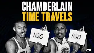 Wilt Chamberlain Time TRAVELS For 58 Years To Play In The NBA Finals 😅 | Highlights #Shorts