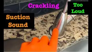 RO faucet suction/crackling sounds - 