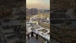 💫Makkah Haram Maghrib View | Saudi Arabia Makkah | Most Beautiful Place#makkah #haram #haramsharif