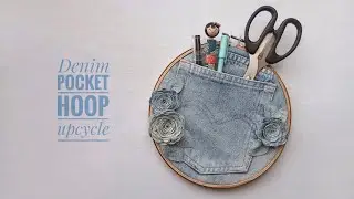 Обруч для кармана из джинсовой ткани | Переработка