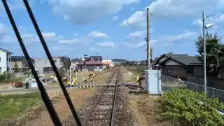 20251102　平成筑豊鉄道　田川線＋伊田線　２４１５Ｄ＋５２３２Ｄ　後面展望（その１）　行橋⇒田川伊田