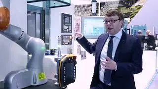 Automation of HAIMER Tool Dynamic TD Automatic with KUKA flexFELLOW
