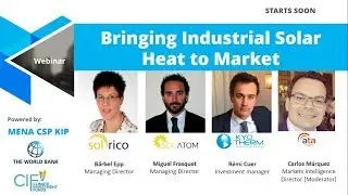 Webinar: Bringing Industrial Solar Heat to Market